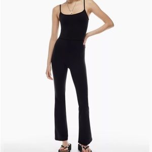 Aritzia divinity kick flare jumpsuit